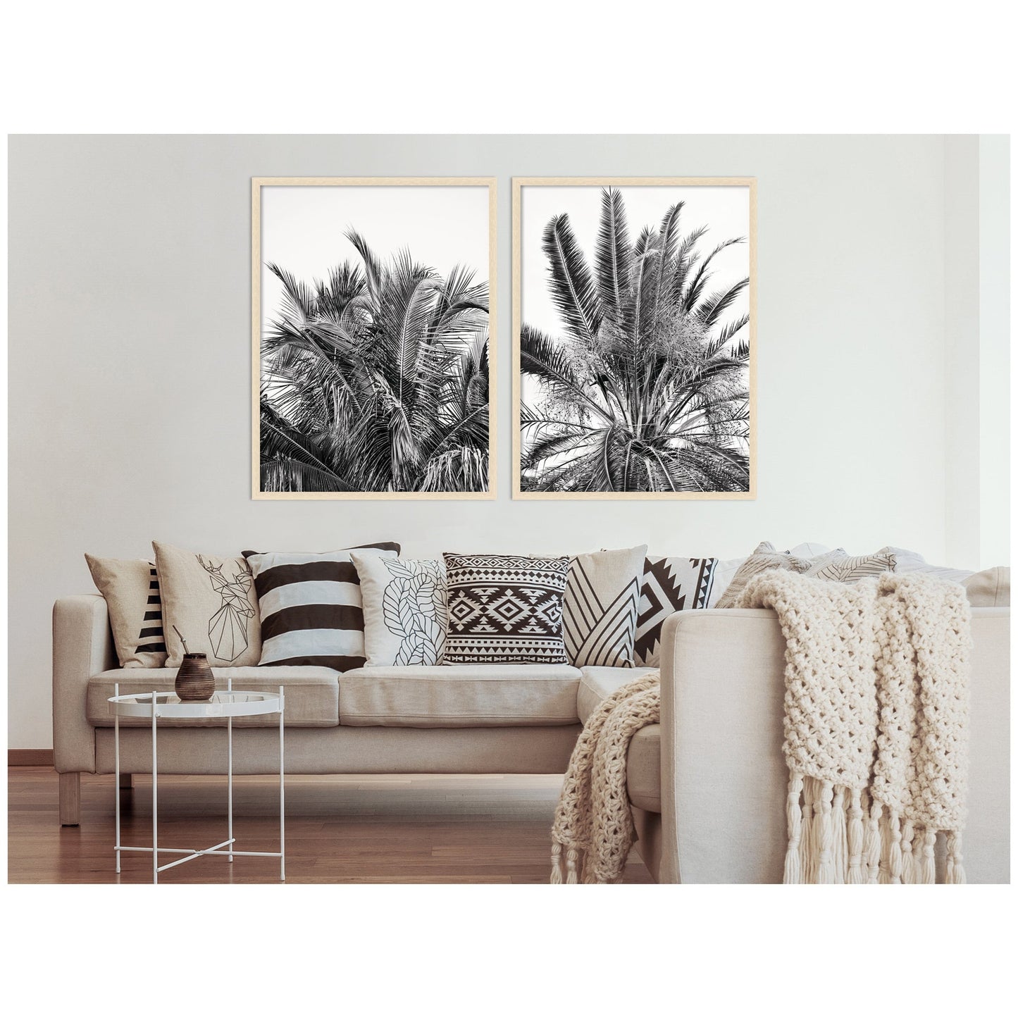 Palm No. 13 & 15 2 Piece Framed Wall Art Print Set by Alicia Bock
