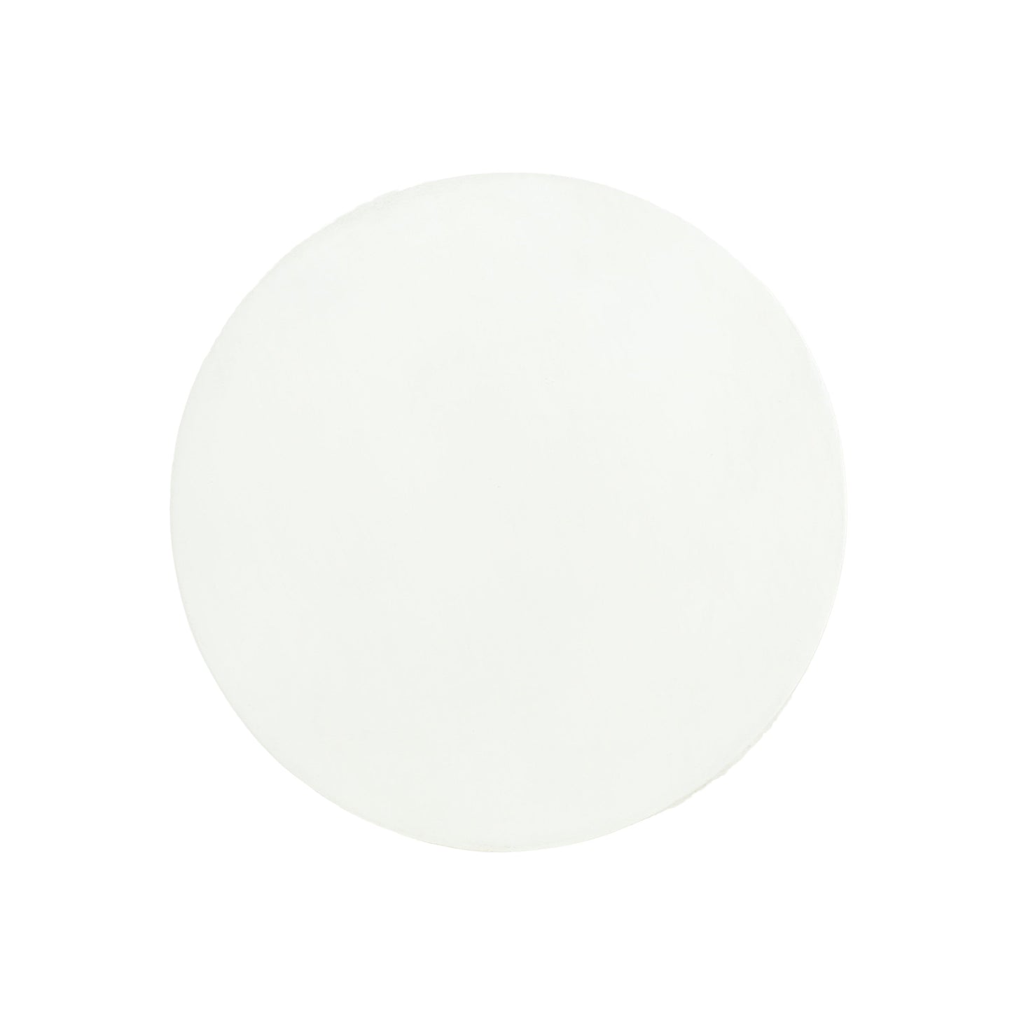 Outdoor Round Concrete Antique White Side Table