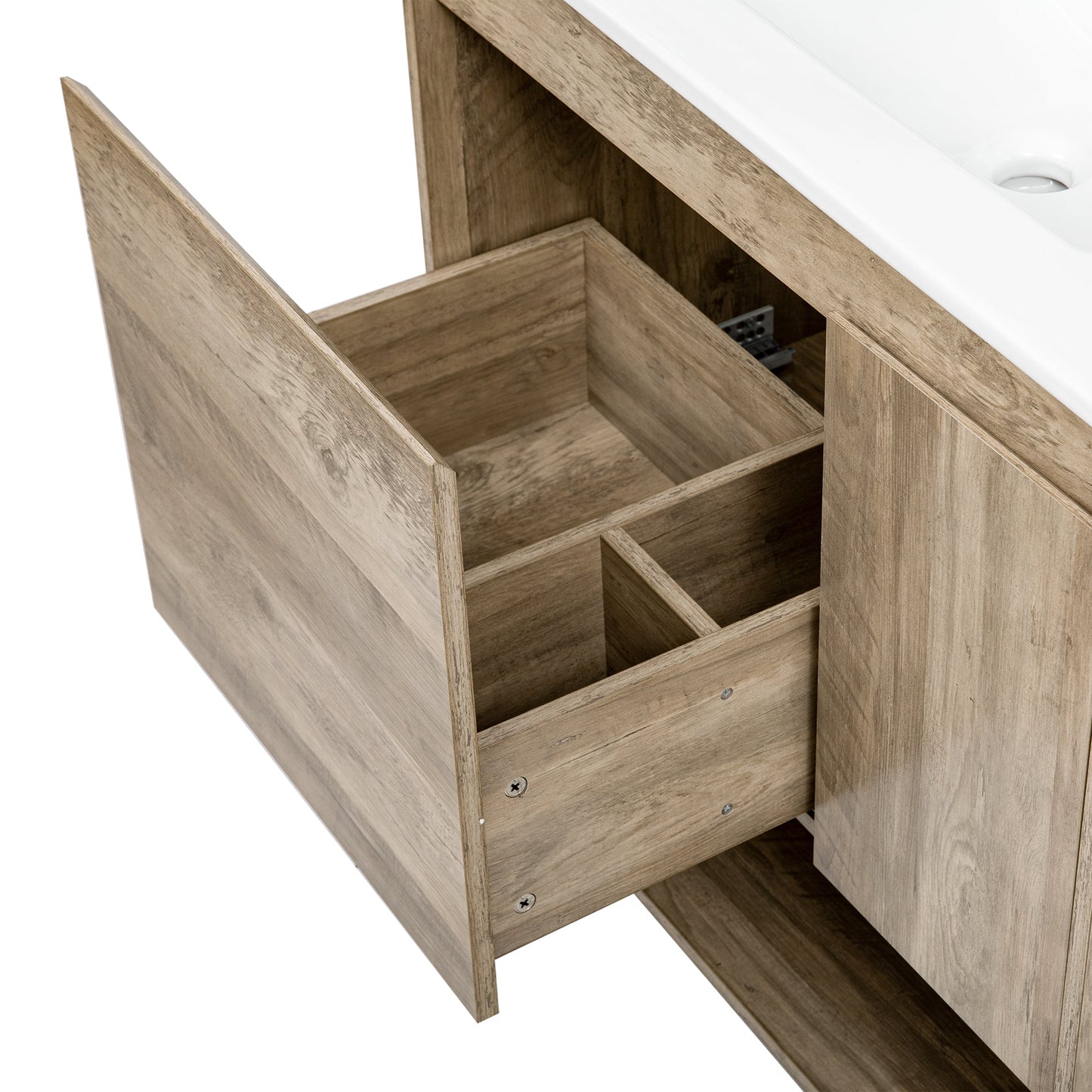 30" Modern Wood Fixture Bathroom Vanity