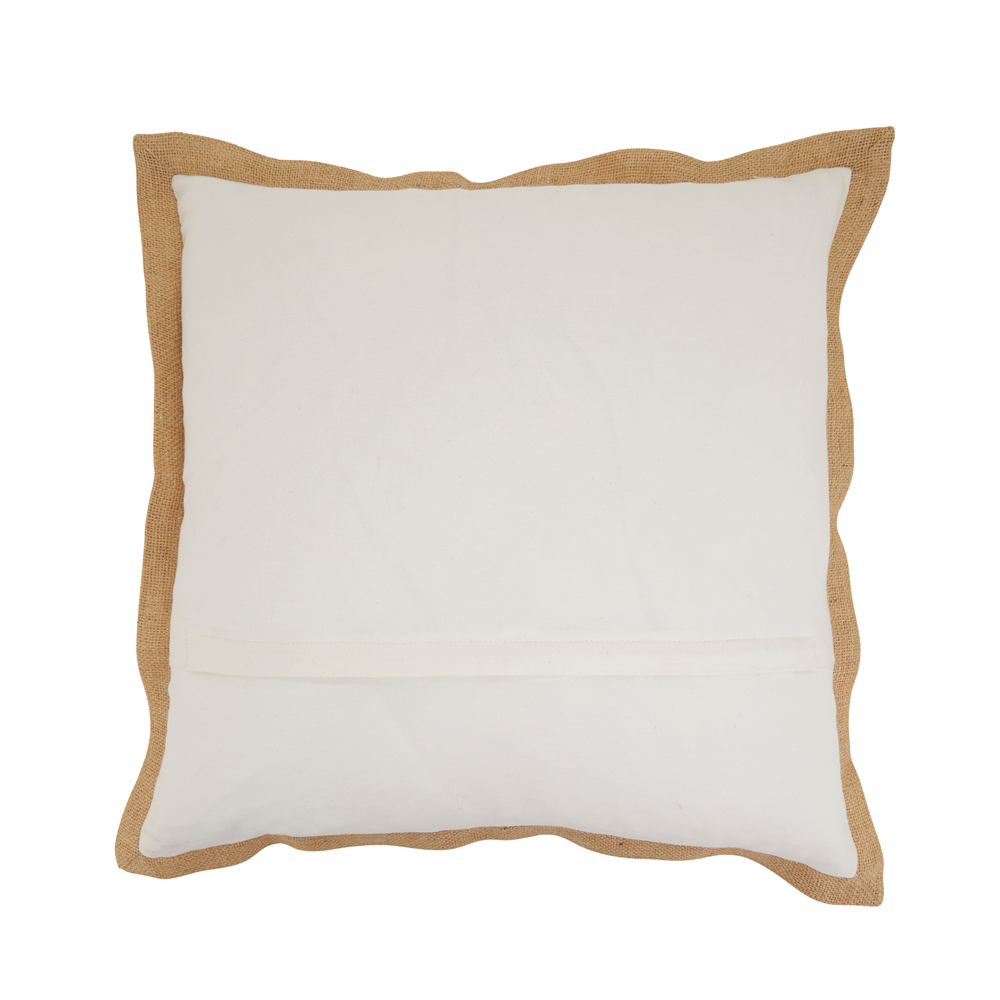 Embroidered Cornucopia Pillow