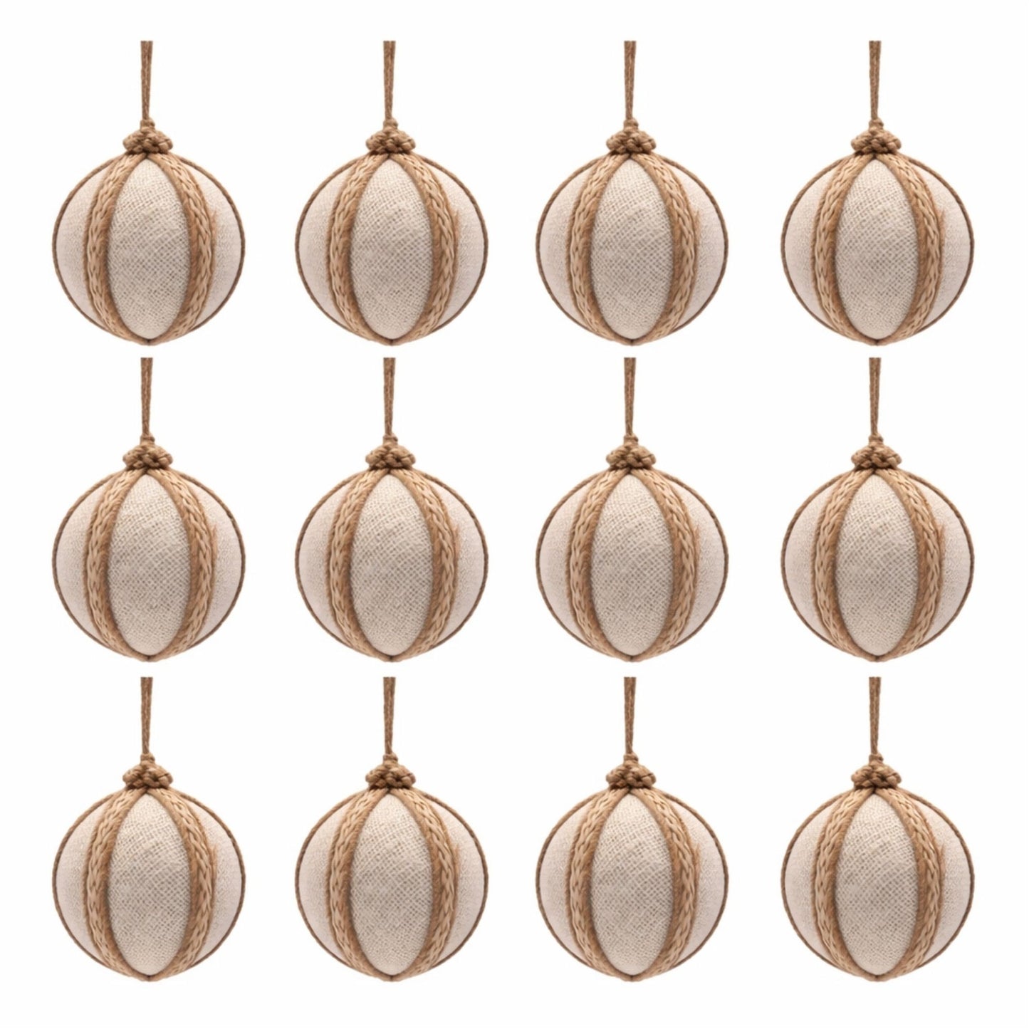 Plastic Ball Ornament Set of 4