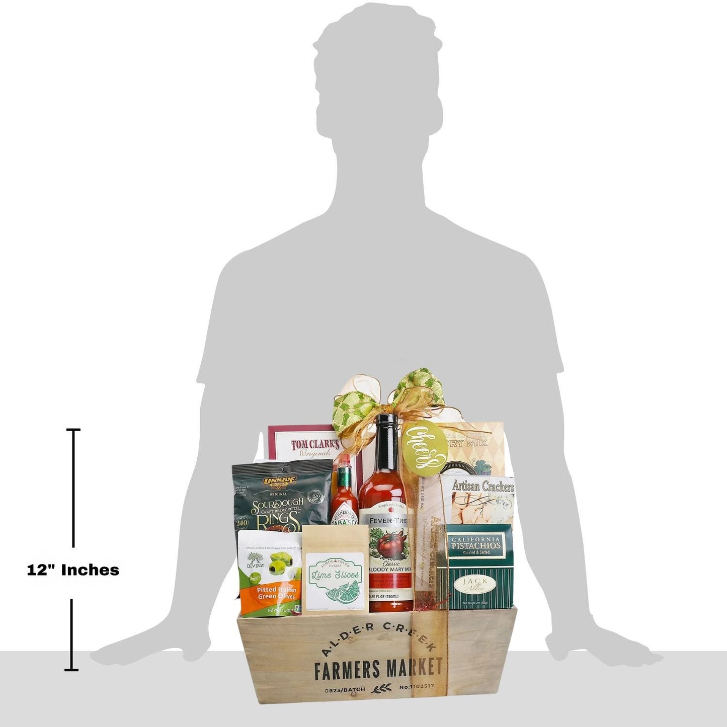 Farmers Market Bloody Mary Cocktail Gift Basket