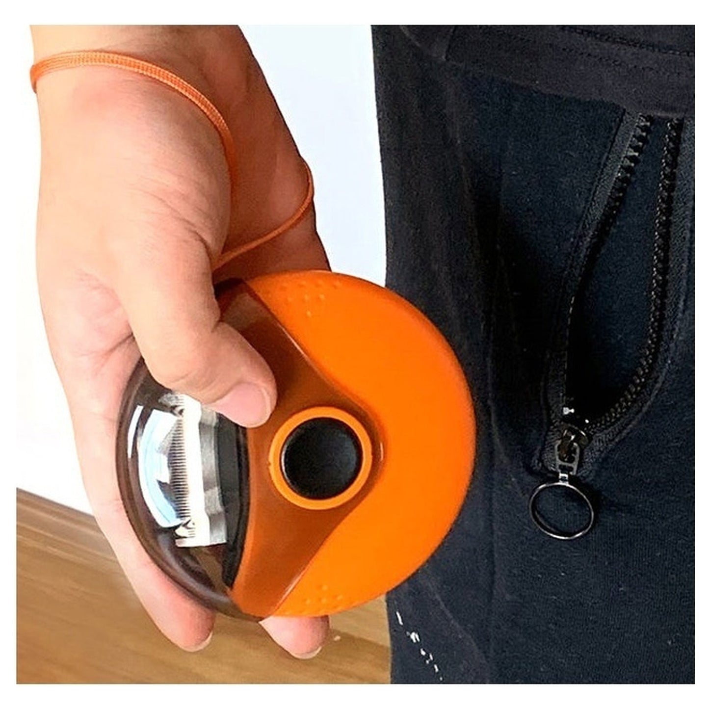 Pet Life ® 'Axler' Triple Rotating Rake Deshedder and Dematting Grooming Pet Comb