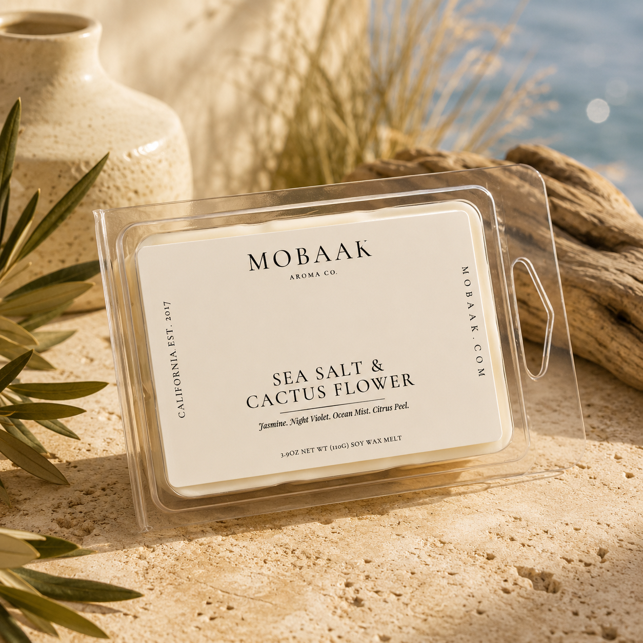 Sea Salt & Cactus Flower Soy Wax Melt