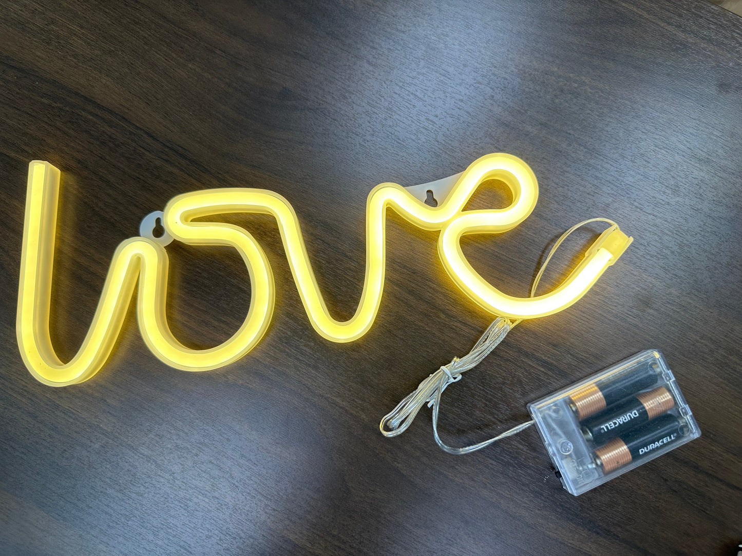 Love Neon Lights Battery Operated