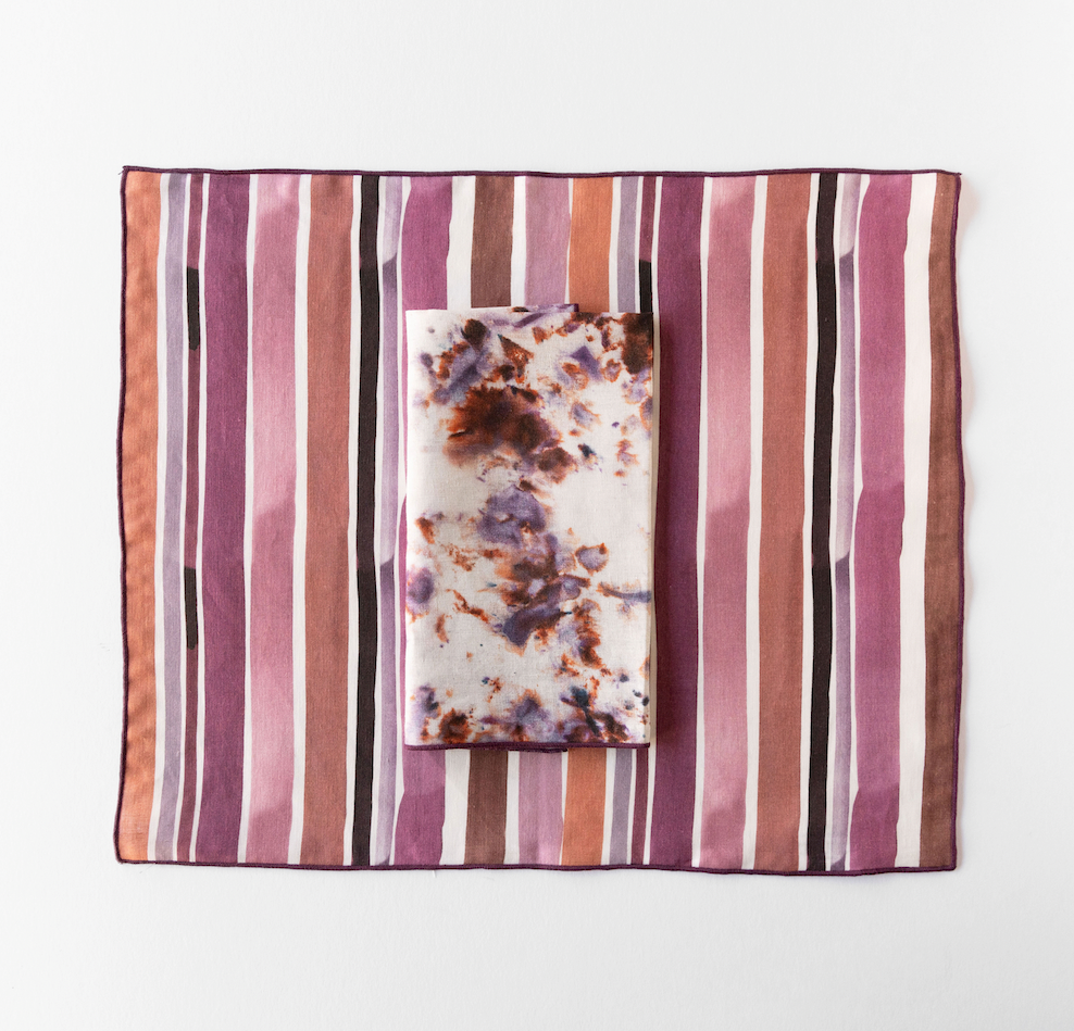 Lisbon Stripe Linen Placemat | 15x18 | Goldie Home