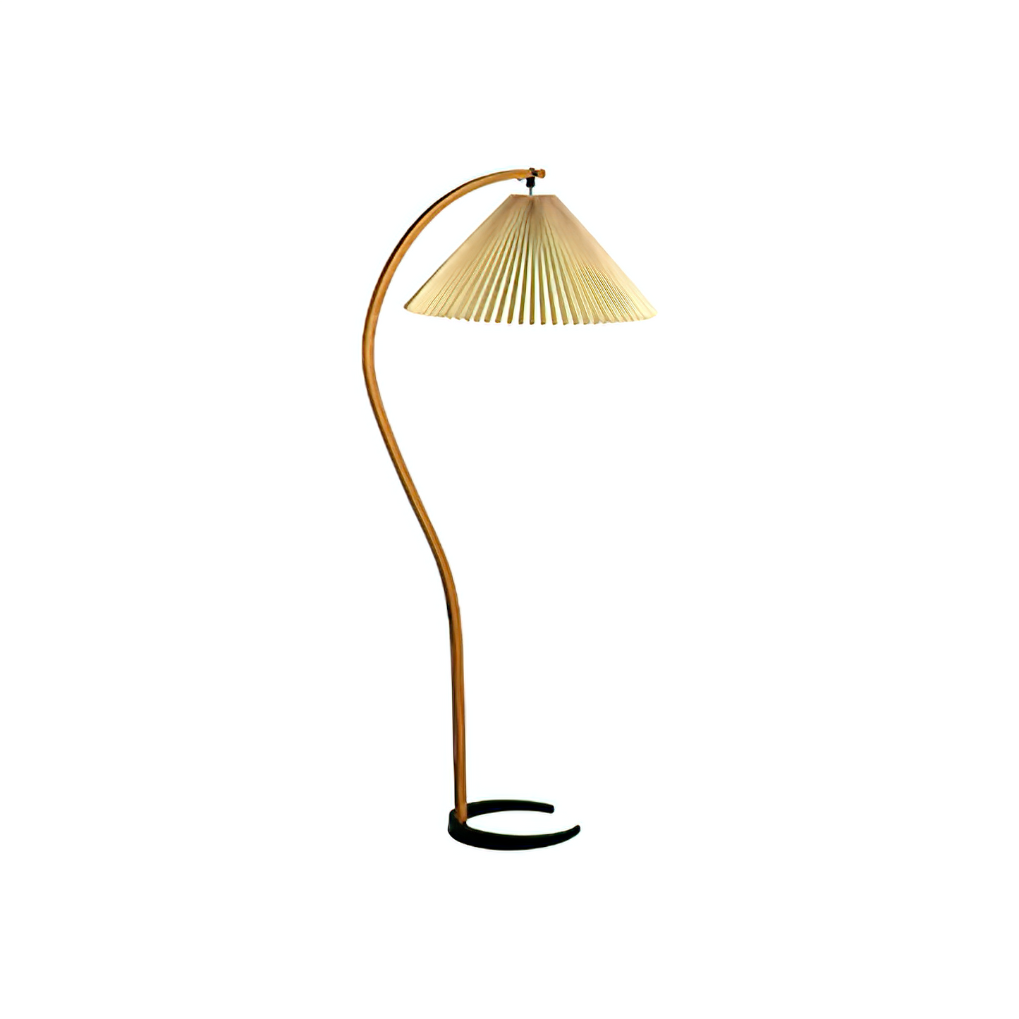 Arc Bentwood Floor Lamp