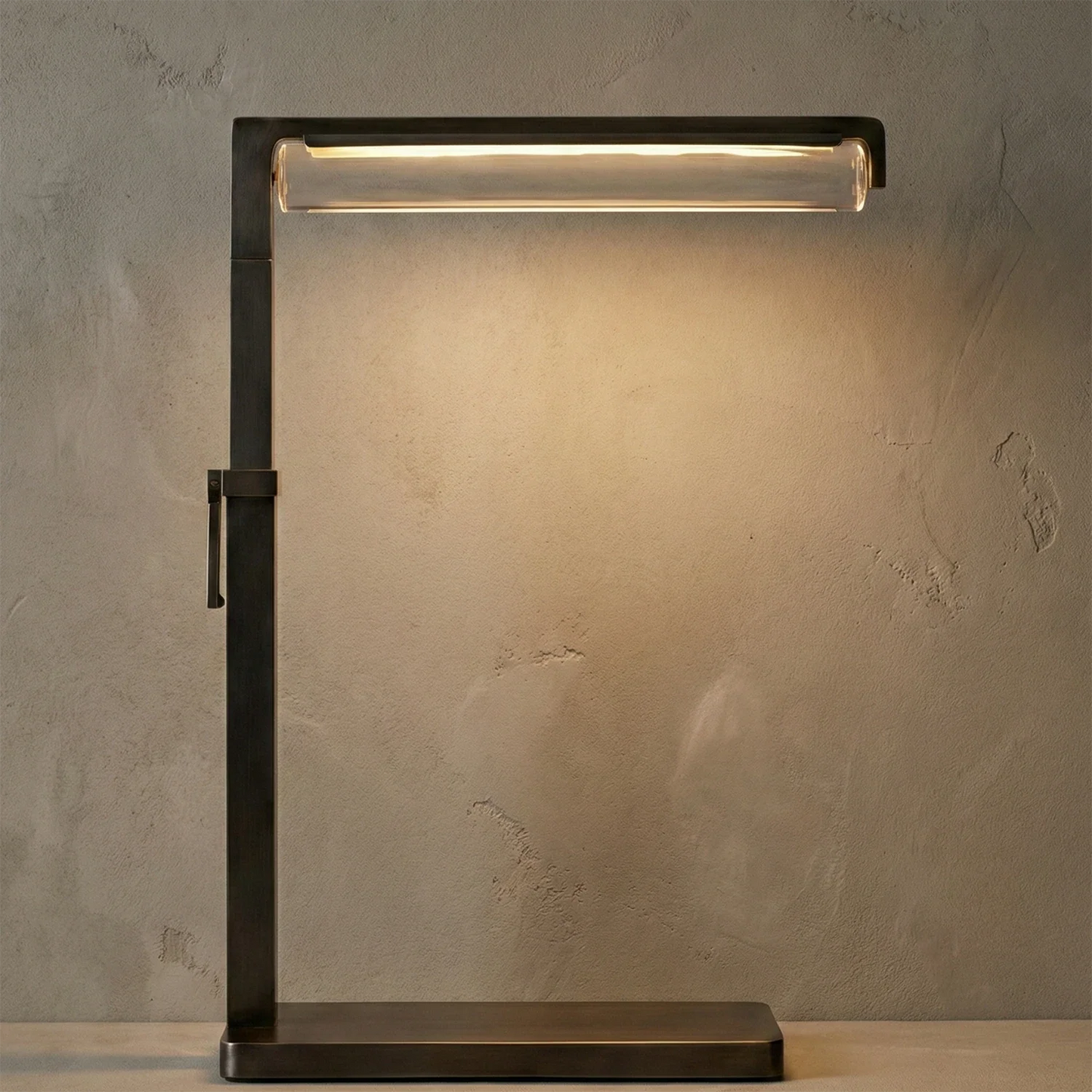 Audobos Glass Task Table Lamp