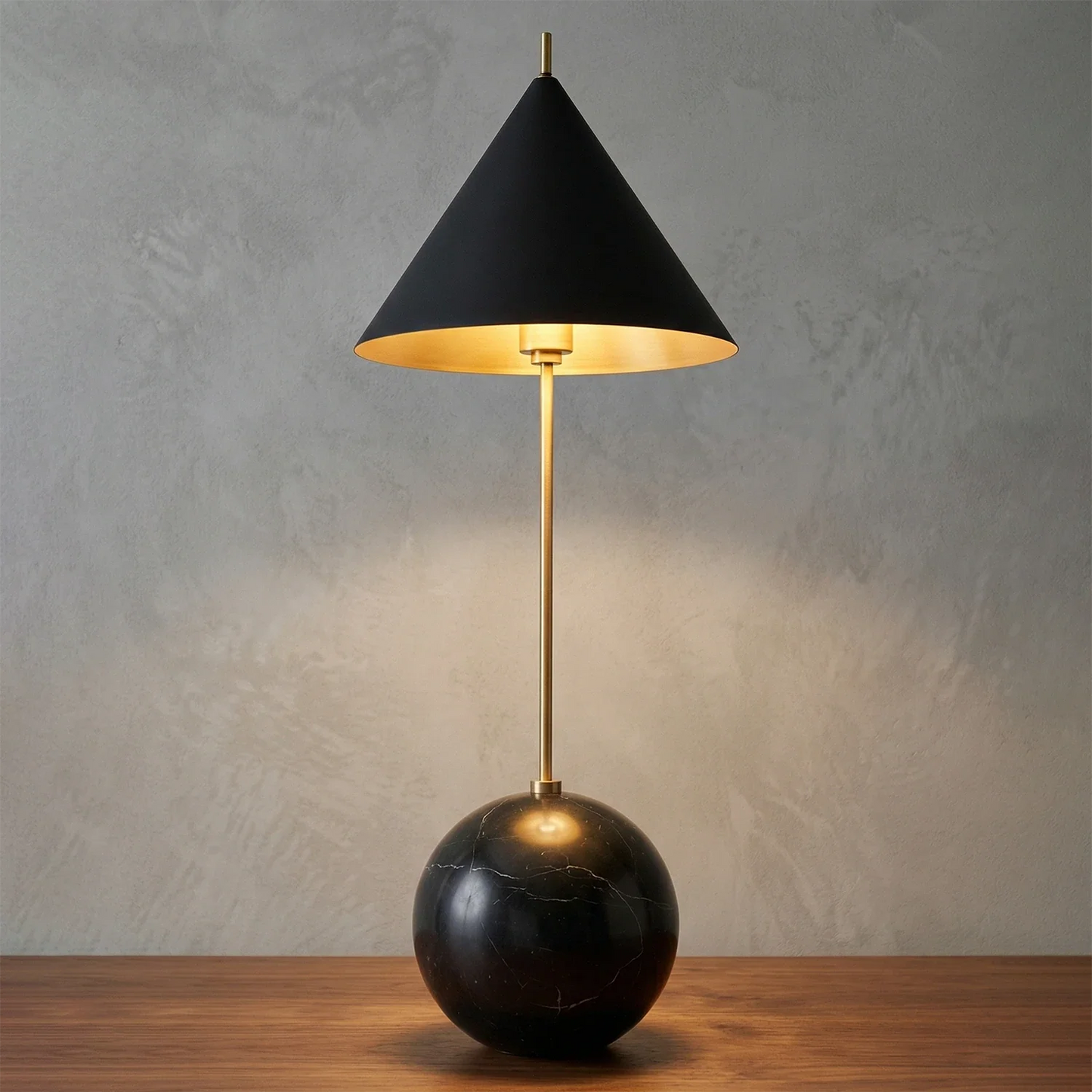 Cleon Orb Base Table Lamp