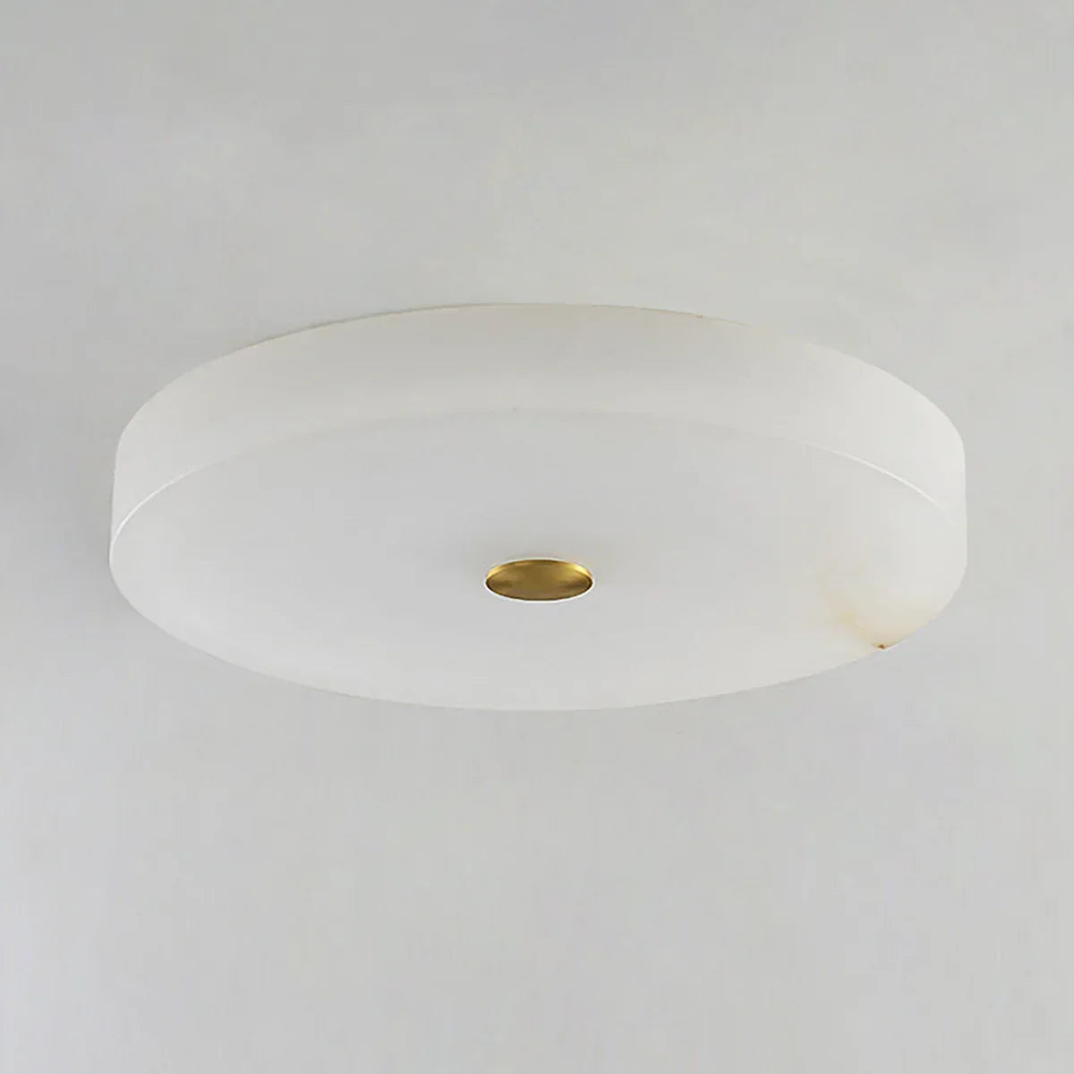 Disc Shaped Sophie Alabaster Ceiling Lamp