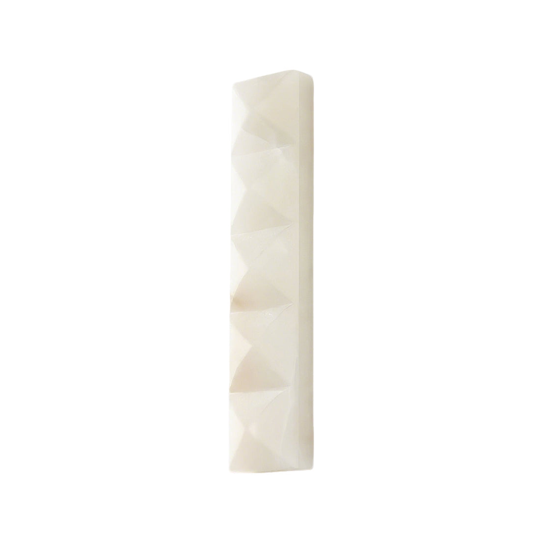 Faceted Alabaster Wall Sconce