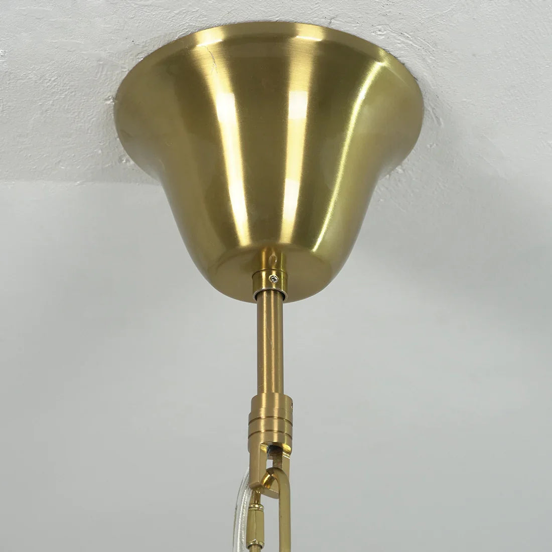 Murano-Style Tiered Glass Chandelier