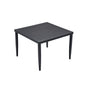 Outdoor Patio Dining Table With Tapered Feet & Umbrella Hole