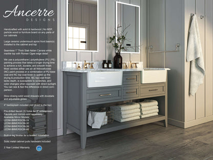 Hayley 60" Bath Vanity Set