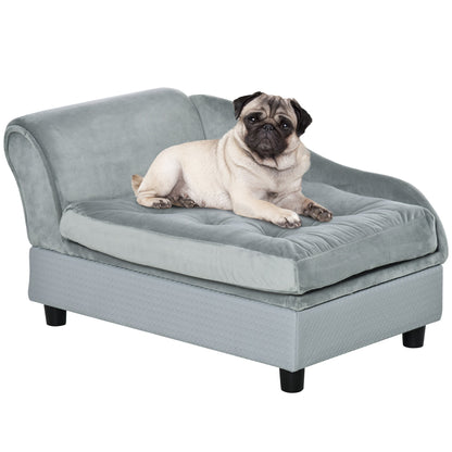 PawHut Luxury Fancy Dog Bed for Small Dogs