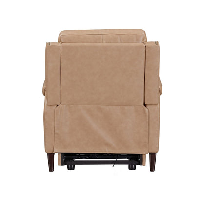 Echelon Collection Genuine Leather Recliner Chair - Light Brown