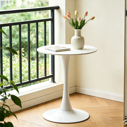 Round Dining Table With Tulip Style Base