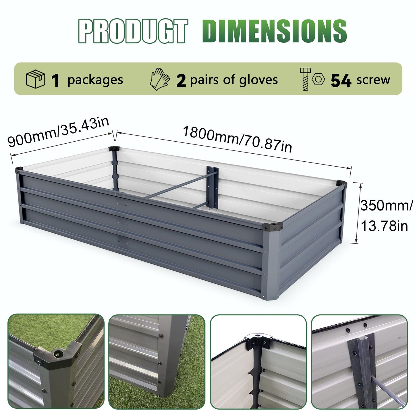 Large Garden Bed For Outdoor