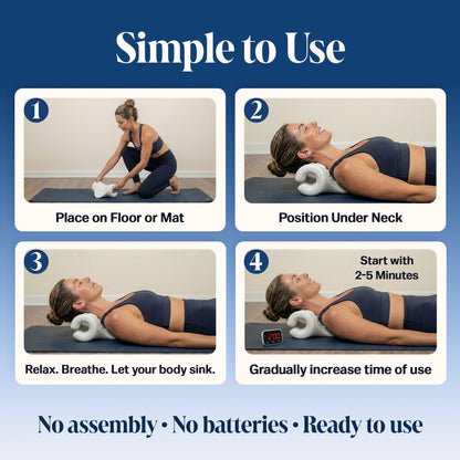 GAYA Cervical Traction Neck Stretcher with Removable Sleeve