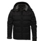 Men's Coat Autumn And Winter Hooded Fur Integrated Winter Clothing Coat