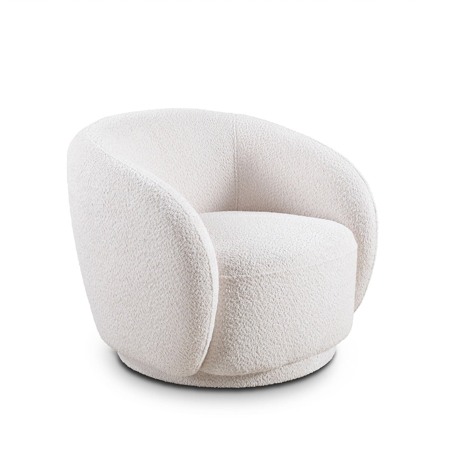 Swivel Accent Upholstered Barrel Chair