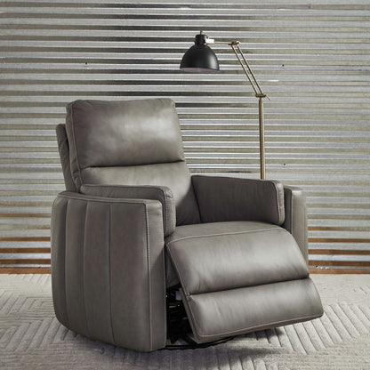 Prestige Collection Triple Power Leather Swivel Recliner Chair