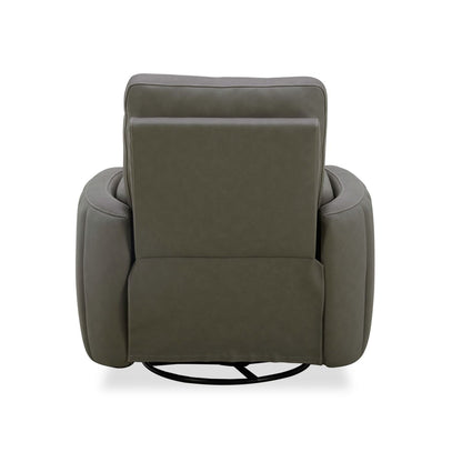 Prestige Collection Triple Power Leather Swivel Recliner Chair