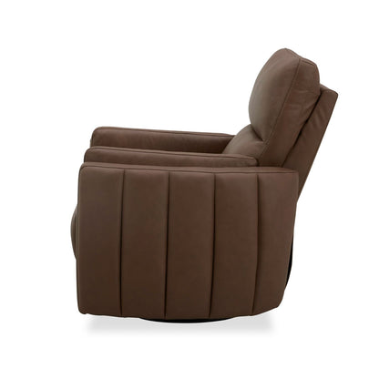 Prestige Collection Triple Power Leather Swivel Recliner Chair