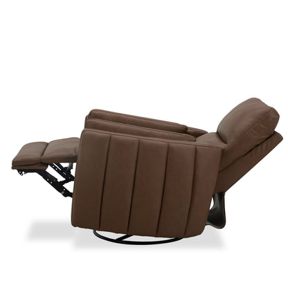 Prestige Collection Triple Power Leather Swivel Recliner Chair
