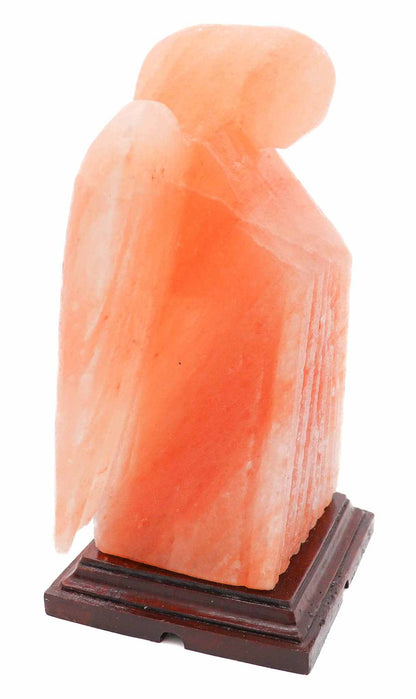 Himalayan Salt ANGEL Shaped Salt Lamp (7-8lb)