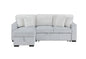 Ford Light Grey/White Reversible Pull Out Sofa Bed