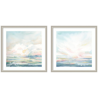 Heavenly Stillness 2 Piece Framed Wall Art Print Set by Julie Maida