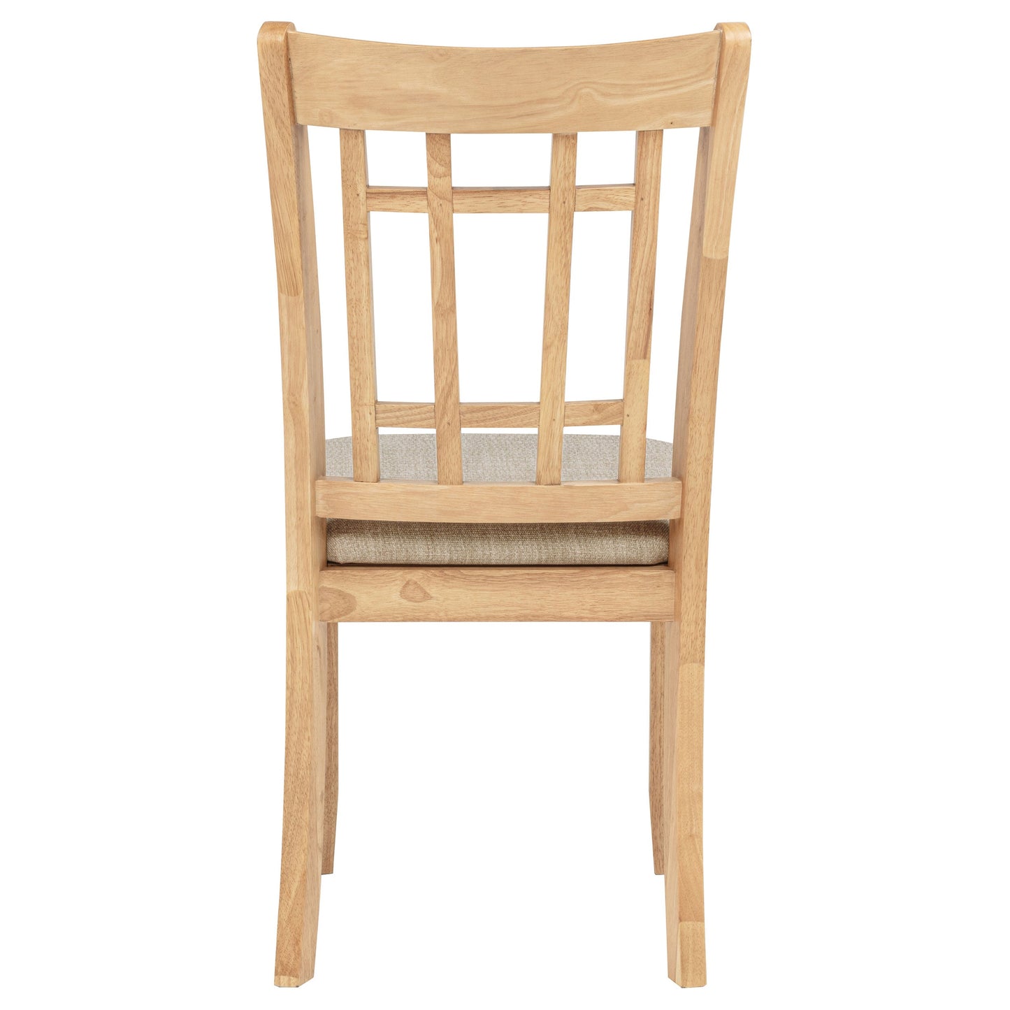 Lavon Wood Dining Side Chair Linen and Light Oak (Set of 2)