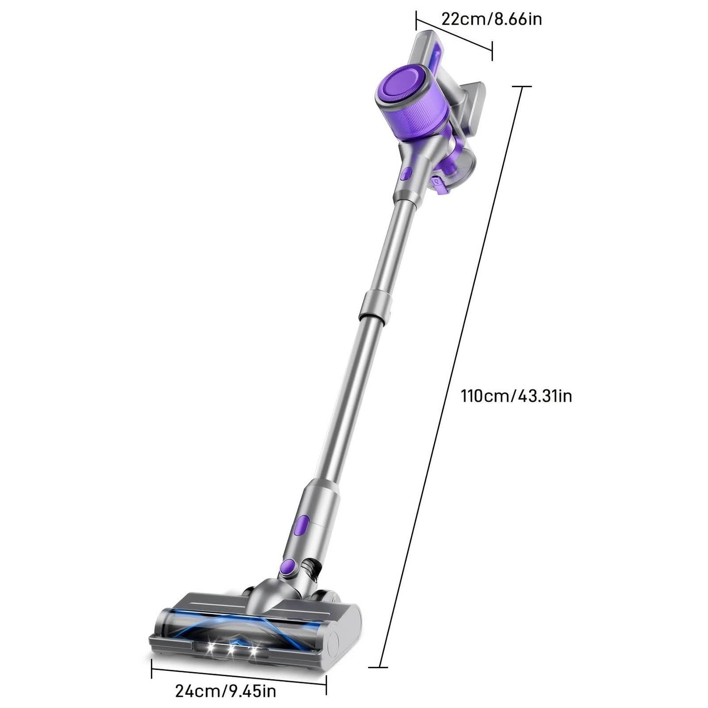 Powerful Suction Stick Vacuum Cleaner – MAX 70Kpa