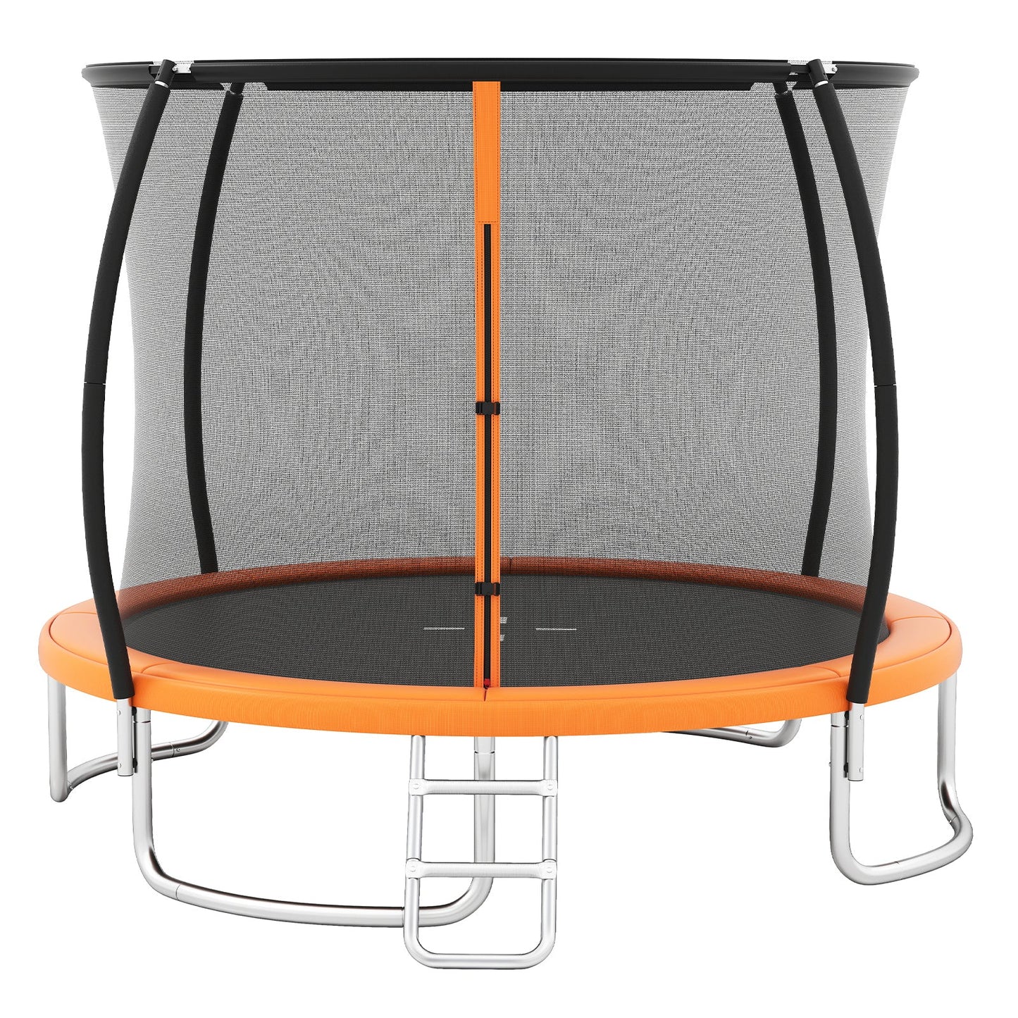 10FT Outdoor Trampoline Heavy-Duty Recreational Trampoline with Safety Enclosure Net
