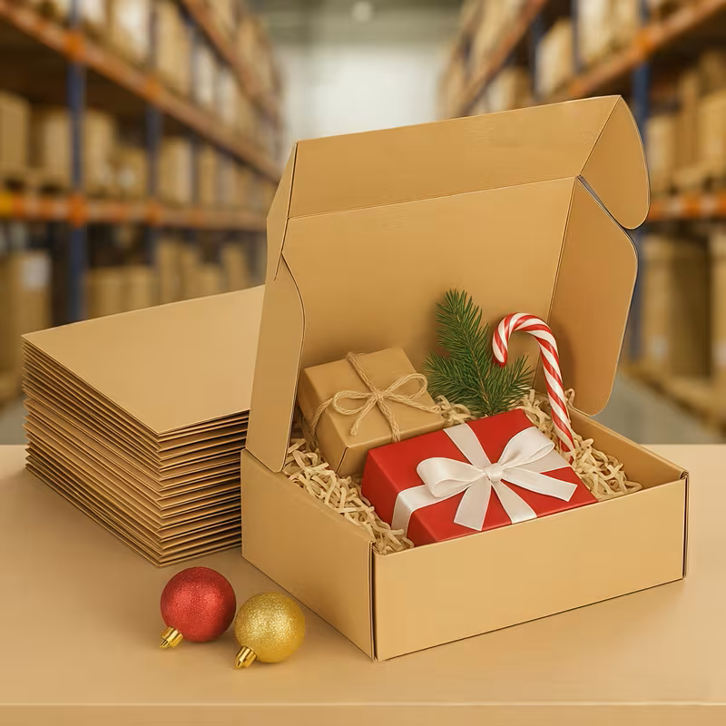 Multi Size/Pack - Corrugated Cardboard Packing Shipping Mailing Moving Boxes