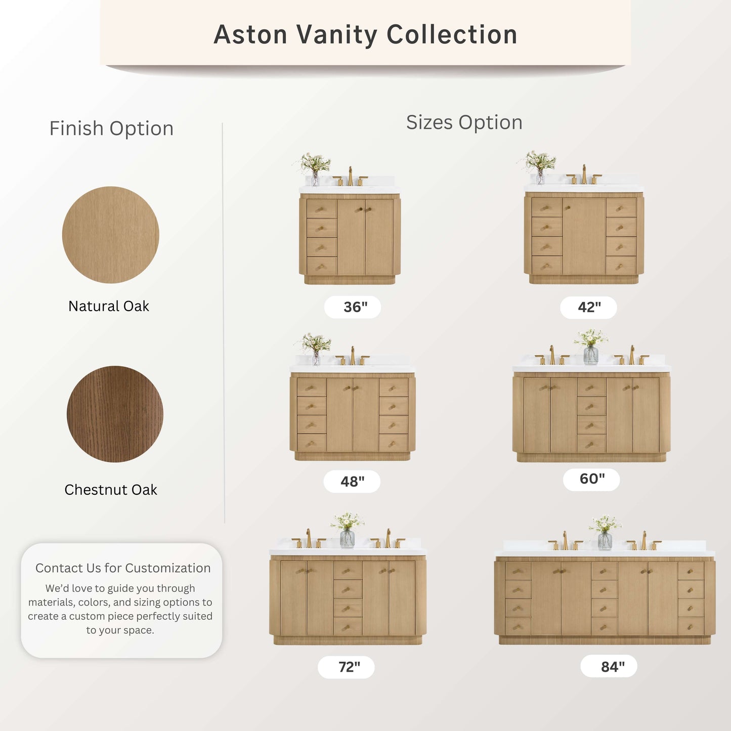 Aston 42" Bath Vanity Set