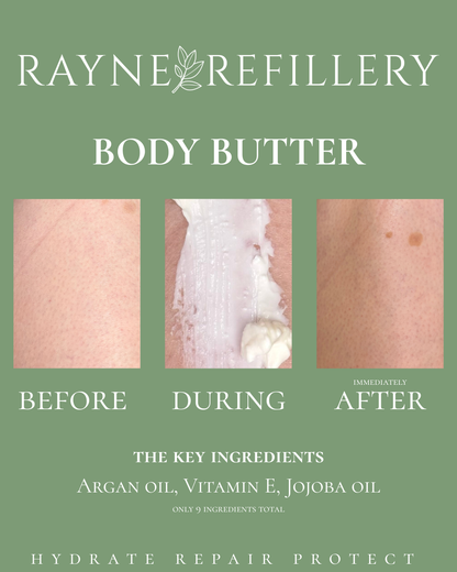 Gooey Dates Body Butter – Shea Butter & Argan Oil Caramel Vanilla Moisturizer
