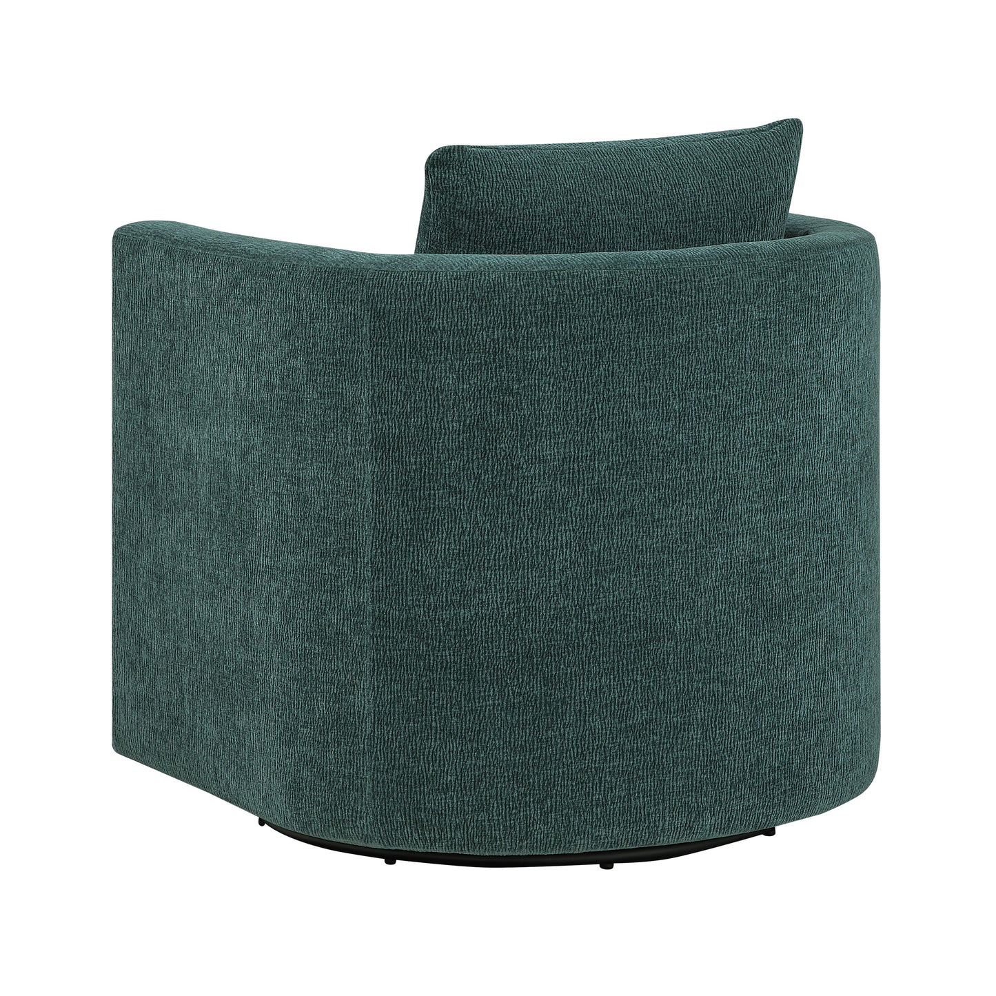 Sutton Peacock Swivel Barrel Chair