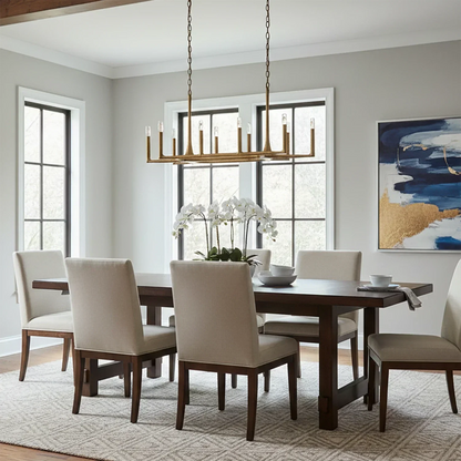 Avarit Forged Round Chandelier