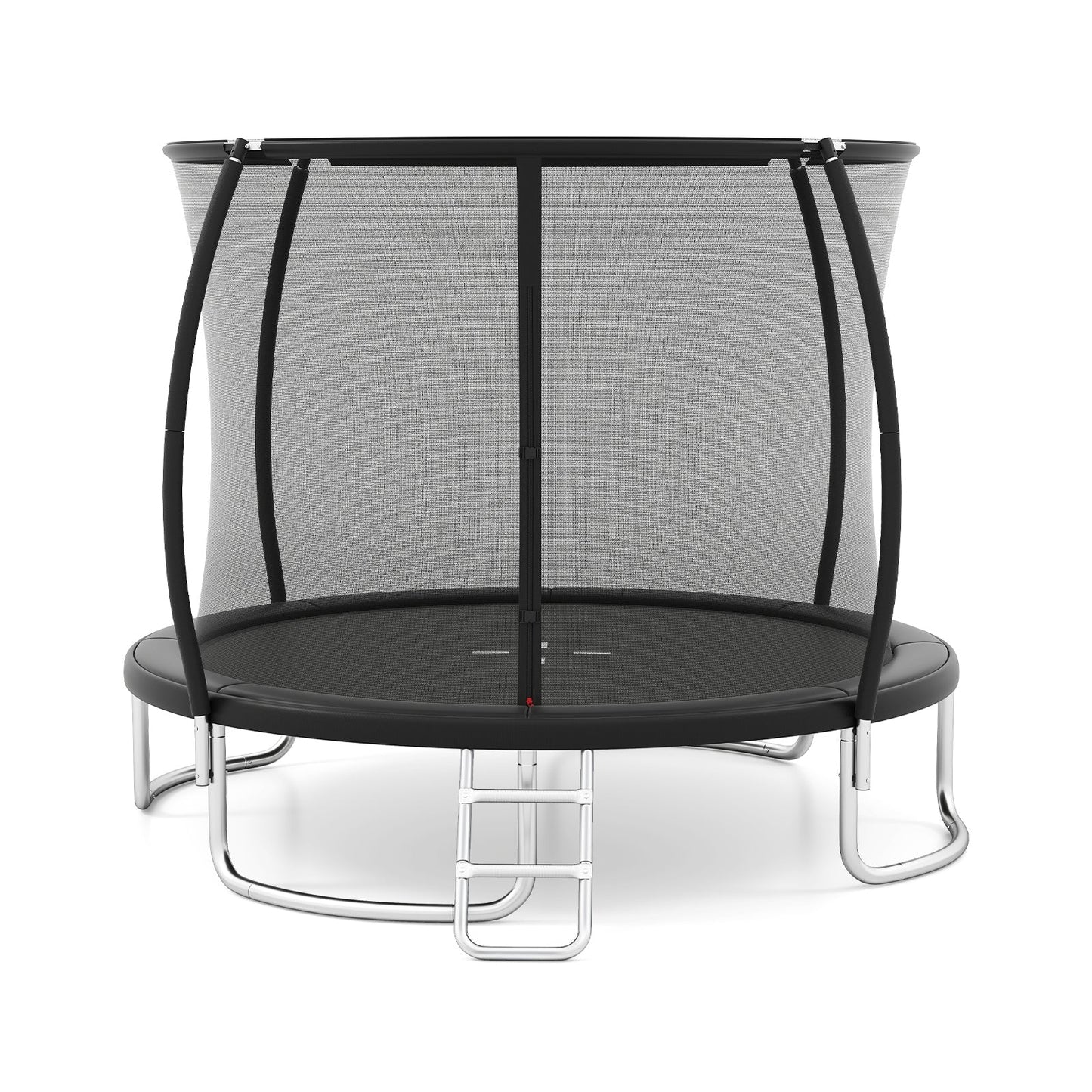 12FT Outdoor Trampoline Heavy-Duty Recreational Trampoline with Safety Enclosure Net