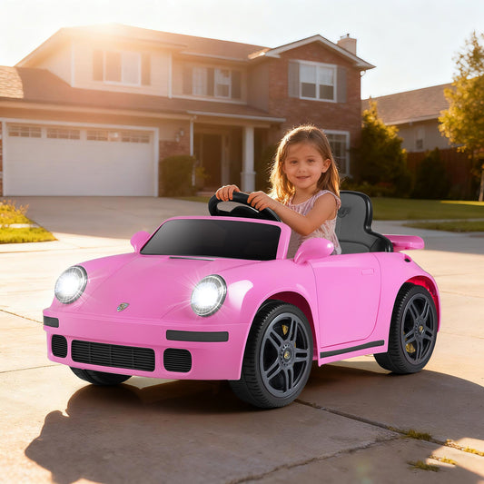 12V Electric Ride On Car Licensed RUF CTR with Remote Control and Music