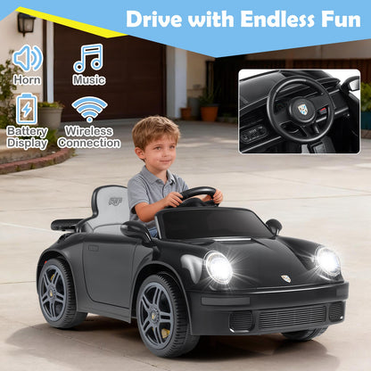 12V Electric Ride On Car Licensed RUF CTR with Remote Control and Music