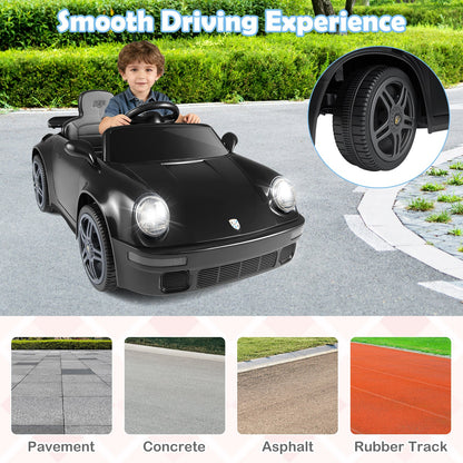 12V Electric Ride On Car Licensed RUF CTR with Remote Control and Music