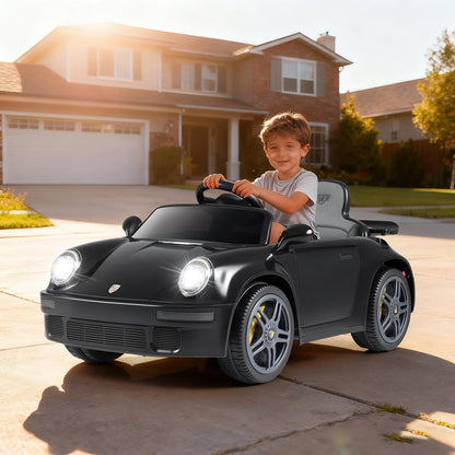 12V Electric Ride On Car Licensed RUF CTR with Remote Control and Music