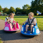 12V Kids Ride On Bumper Car with Remote Control and Flashing Lights