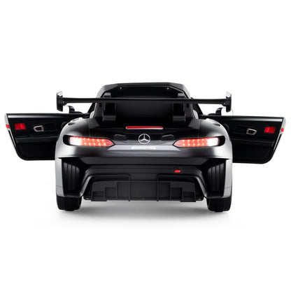 12V Kids Ride-On Car Mercedes-AMG GT3 Licensed with Adjustable Speed