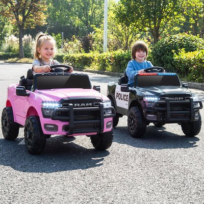 12V Kids Ride On Car Licensed RAM 3500 Electric Vehicle with Remote Control