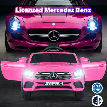 12V Kids Ride on Car Licensed Mercedes-Benz with Remote and Music