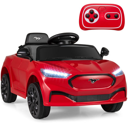 12V Kids Ride on Car Licensed Ford Mach E with Parent Control and Horn